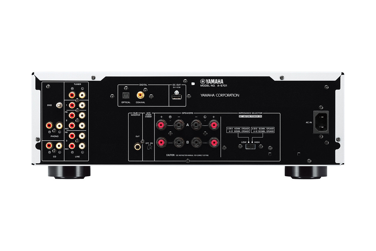 Yamaha A-S701 Black - wzmacniacz stereo