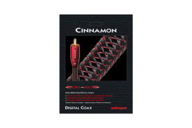 Audioquest Cinnamon Coax - przewód 1xRCA/1xRCA typu coaxial o długości 1,5 m