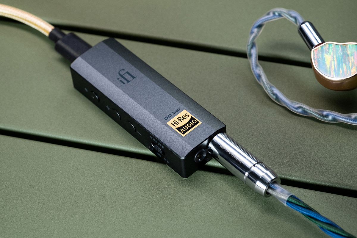iFi audio GO bar - wzmacniacz słuchawkowy z przetwornikiem DAC