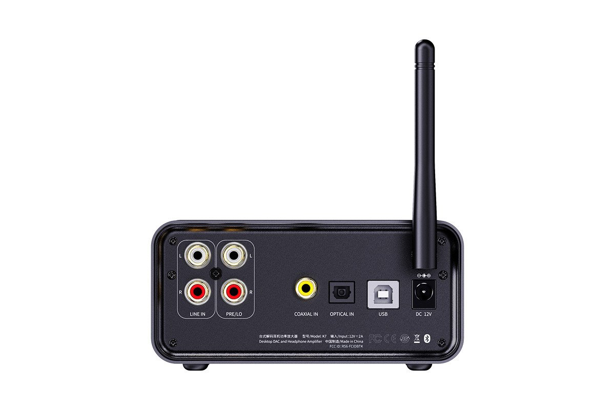 FiiO K7 BT - wzmacniacz słuchawkowy z przetwornikiem DAC USB i Bluetooth