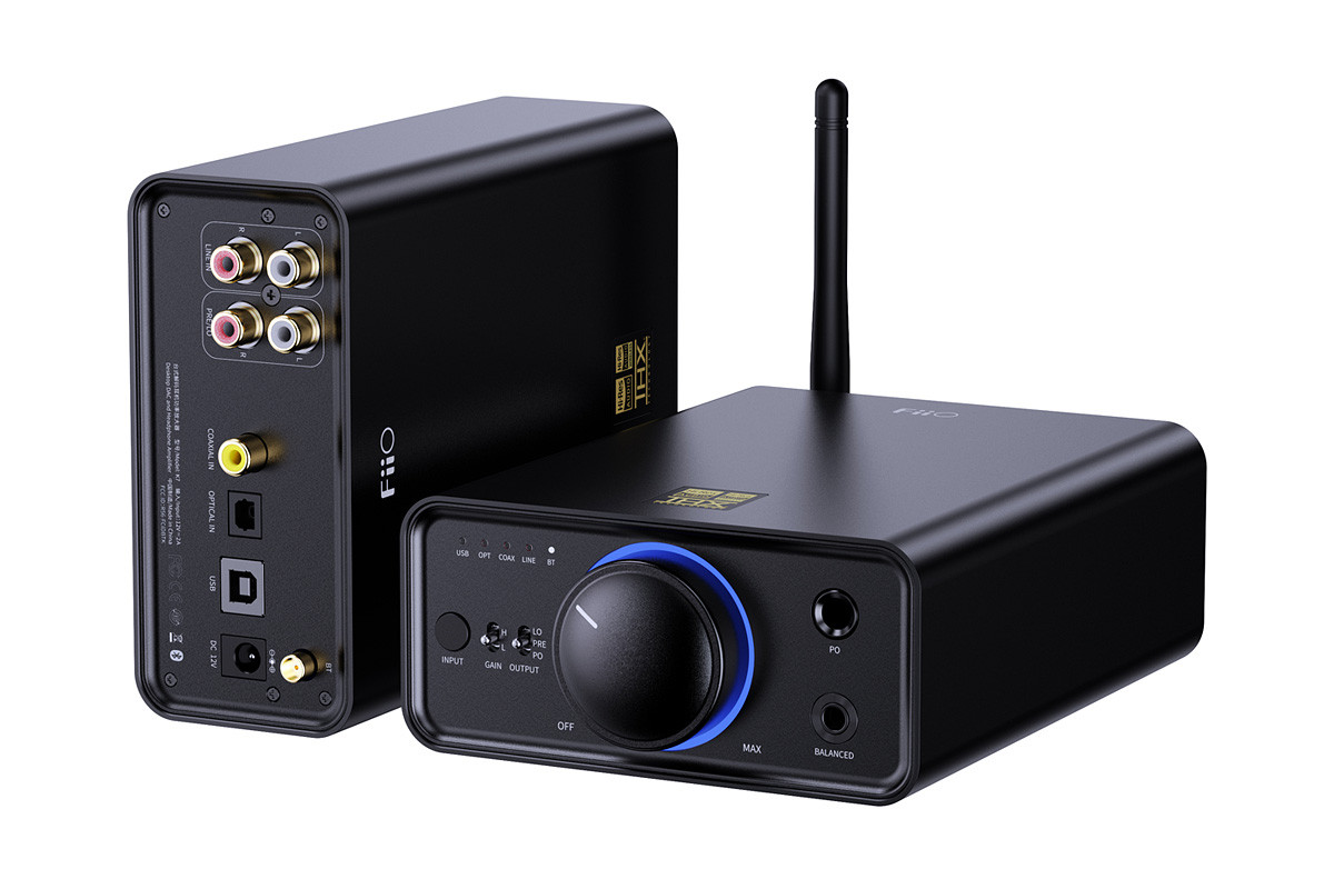 FiiO K7 BT - wzmacniacz słuchawkowy z przetwornikiem DAC USB i Bluetooth