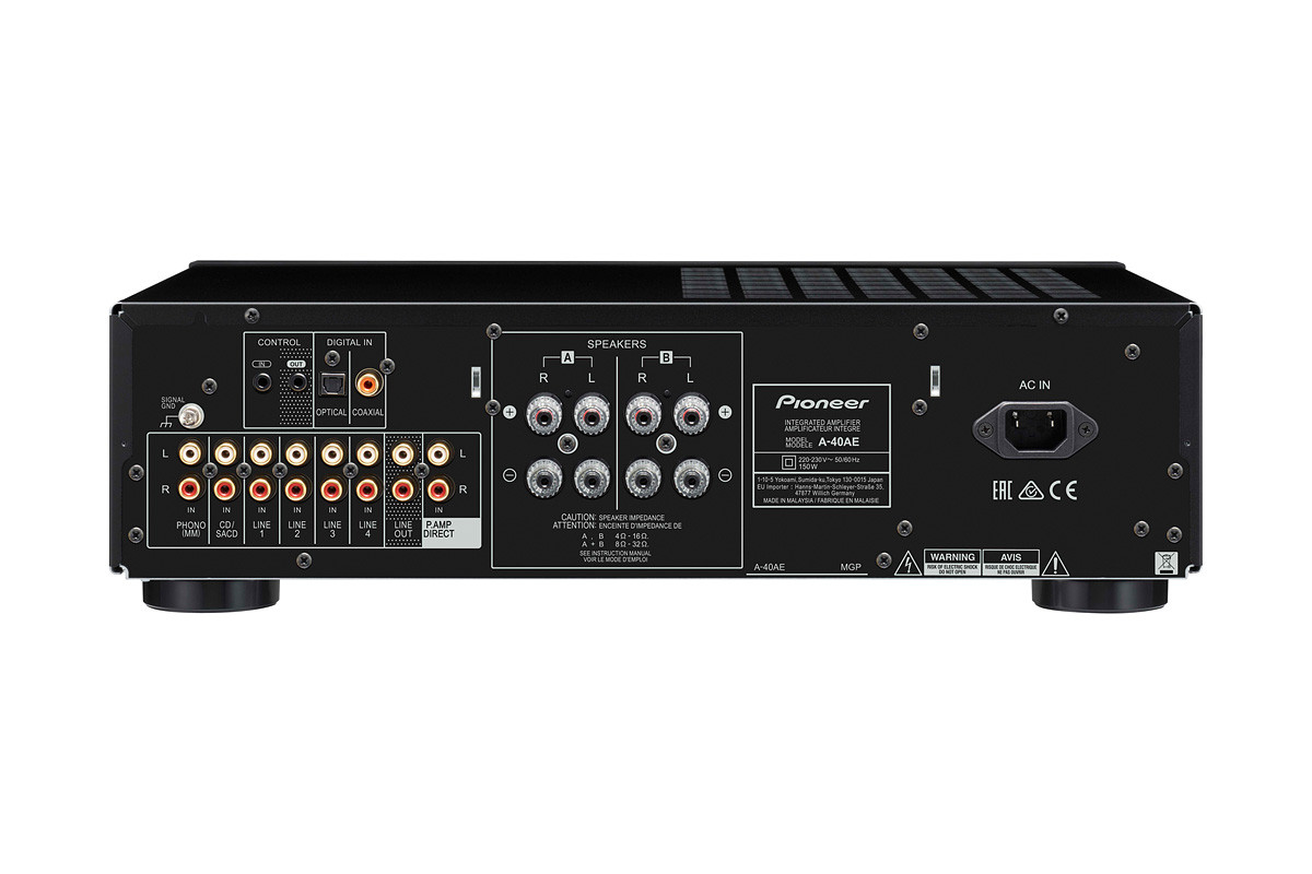 Pioneer A-40AE Black - wzmacniacz stereo