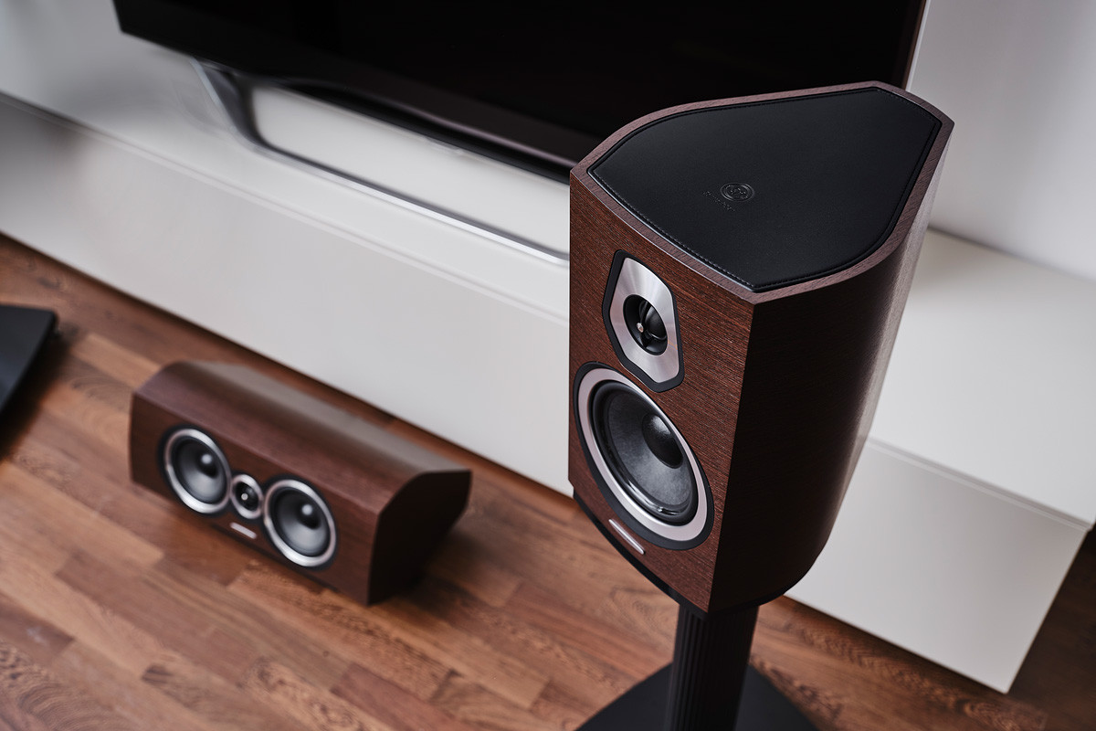 Sonus Faber Sonetto II Piano Black - kolumny podstawkowe
