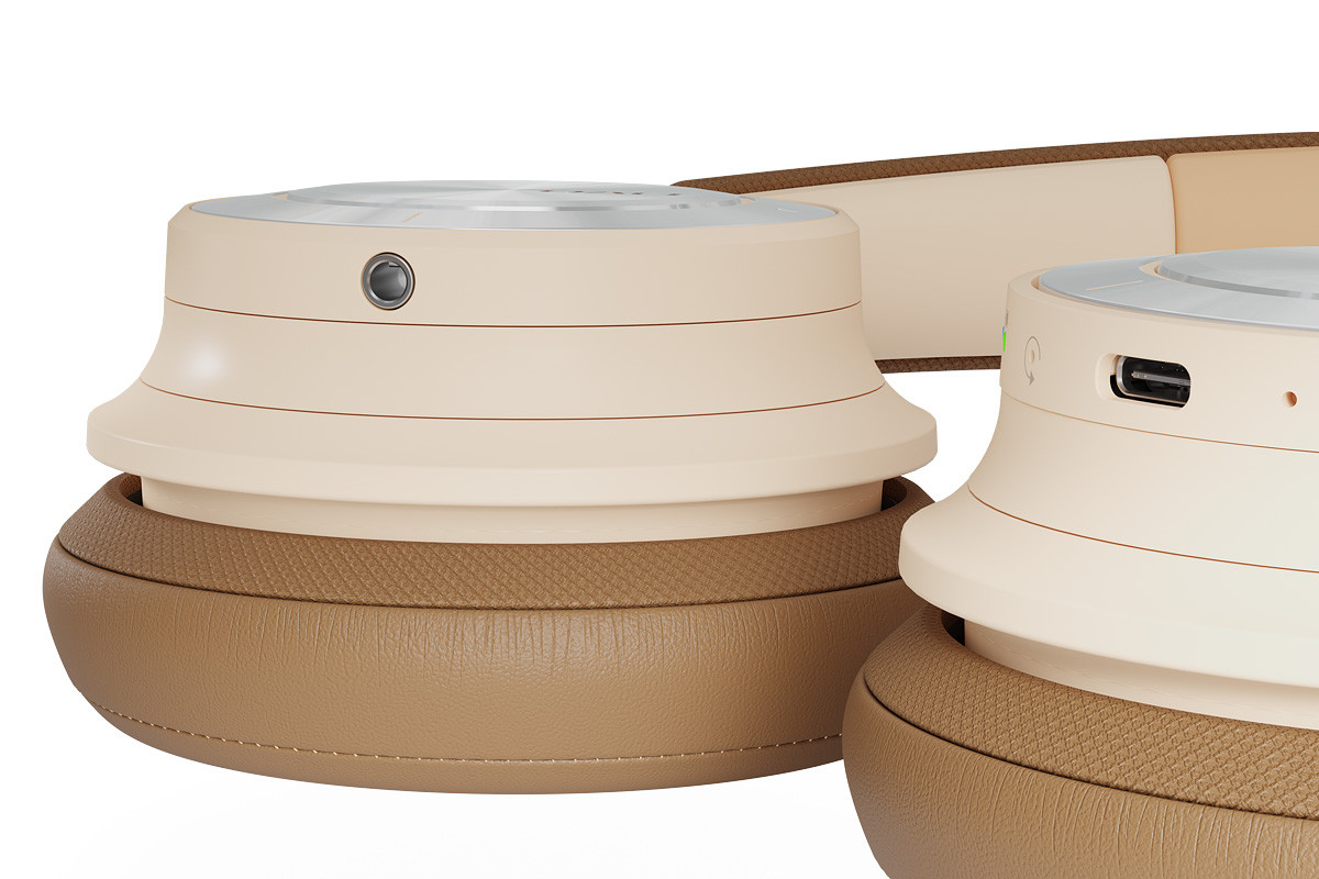 Dali IO-8 Caramel White - słuchawki bezprzewodowe Bluetooth