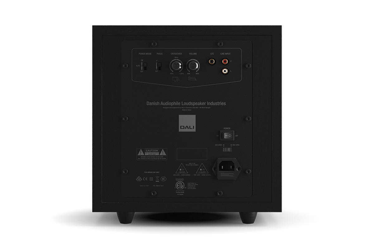 Dali SUB E-9 F Black Ash - subwoofer aktywny