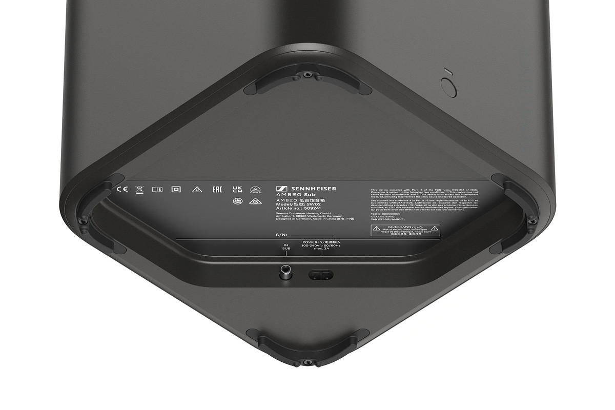 Sennheiser AMBEO Sub - subwoofer aktywny