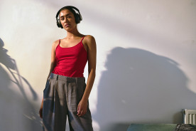 Cambridge Audio Melomania P100 Black - słuchawki bezprzewodowe Bluetooth