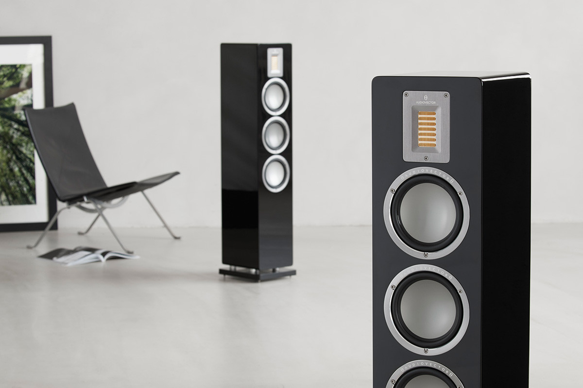 Audiovector QR 5 White Silk - kolumny podłogowe