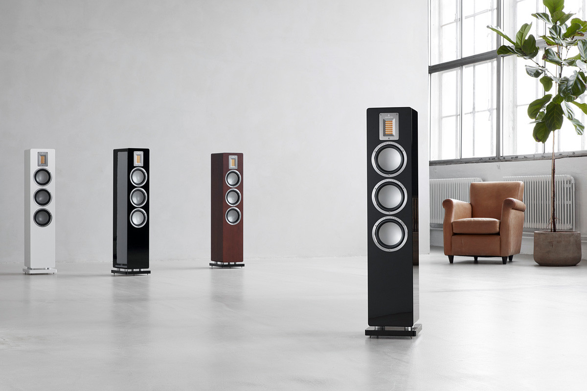 Audiovector QR 5 Dark Walnut - kolumny podłogowe