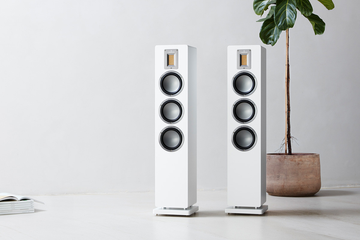 Audiovector QR 5 Dark Walnut - kolumny podłogowe