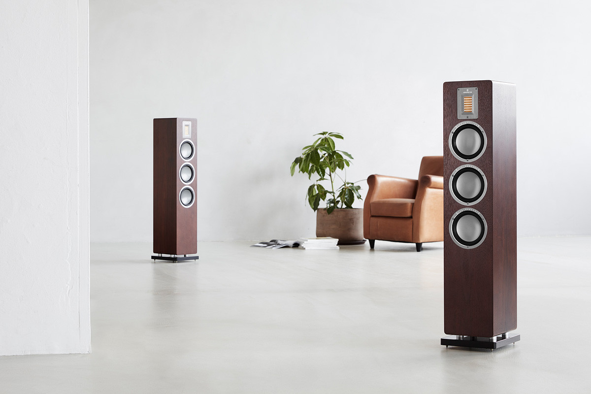 Audiovector QR 5 Dark Walnut - kolumny podłogowe
