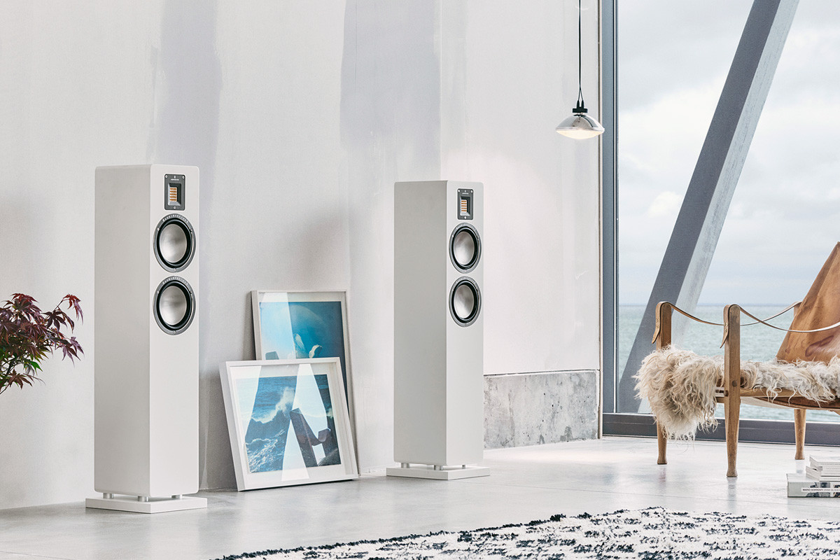 Audiovector QR 3 Dark Walnut - kolumny podłogowe