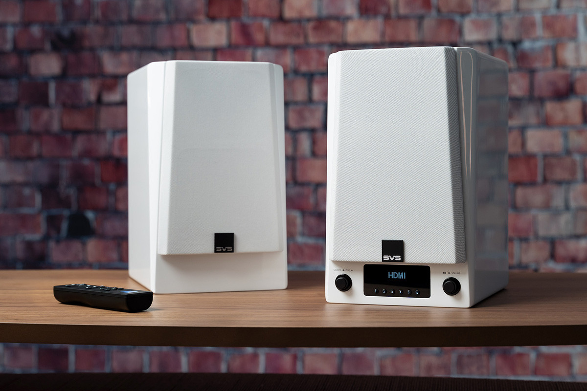 SVS Prime Wireless Pro Piano Gloss White - kolumny aktywne