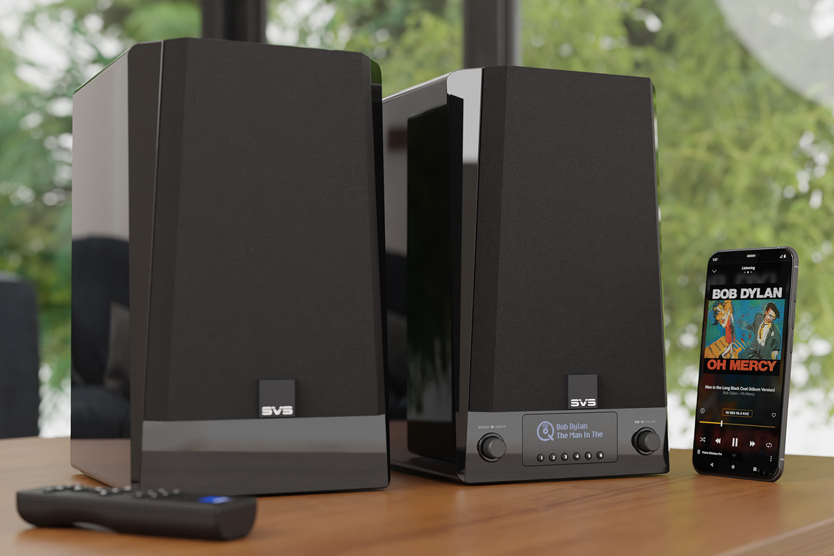 SVS Prime Wireless Pro Piano Gloss White - kolumny aktywne