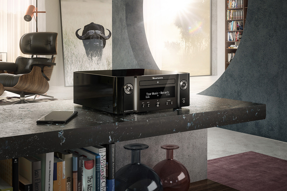 Marantz Melody X | M-CR612 Black - amplituner stereo z odtwarzaczem CD