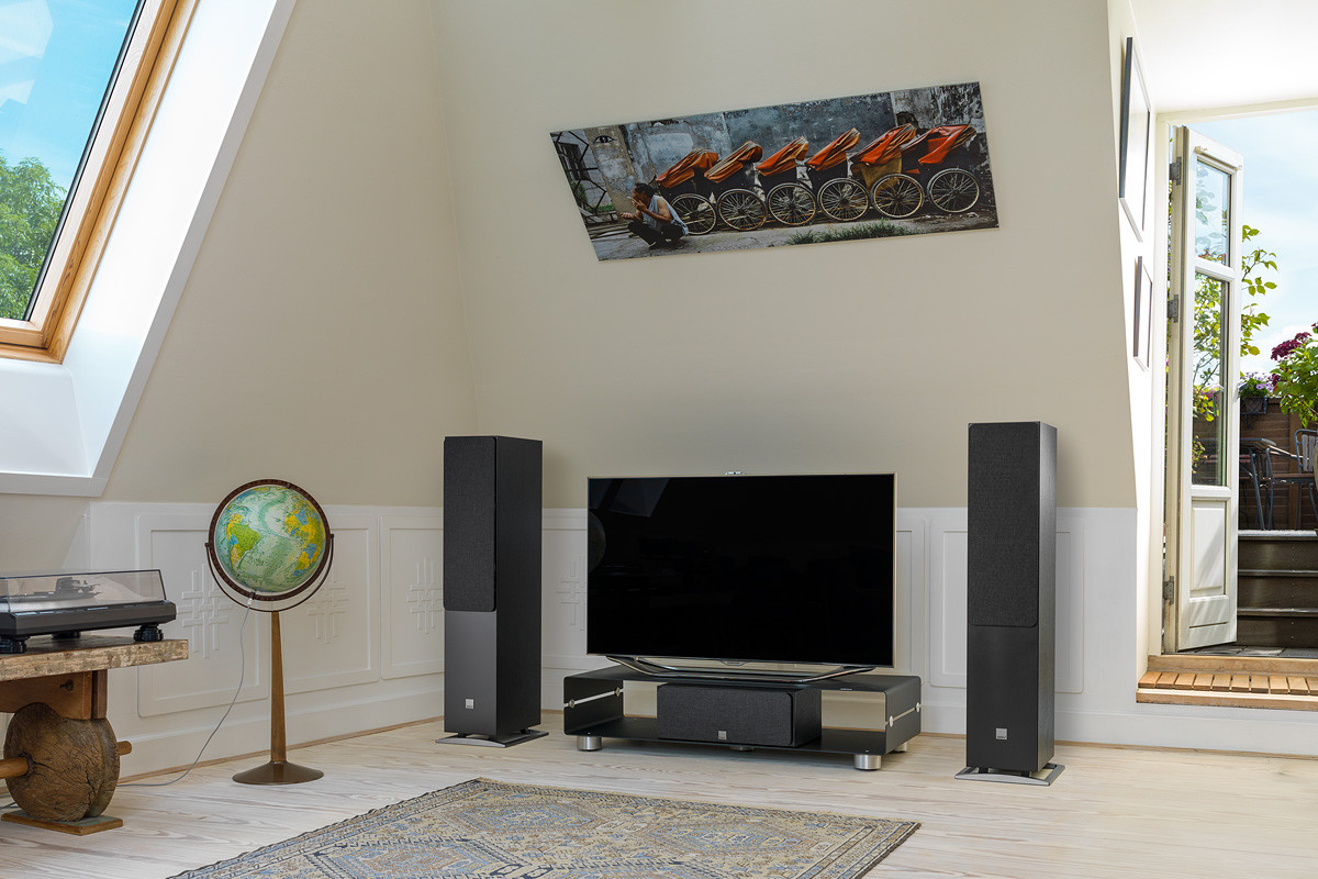 Dali Oberon 7 Black Ash - kolumny podłogowe