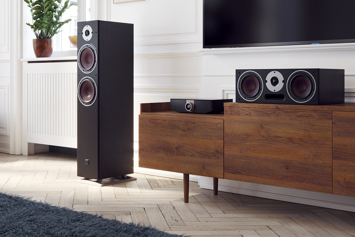 Dali Oberon 7 Black Ash - kolumny podłogowe