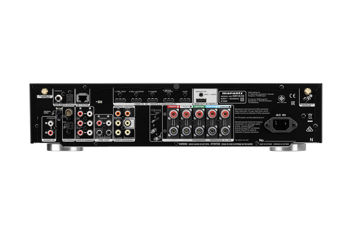 Marantz NR1510 Black - amplituner wielokanałowy