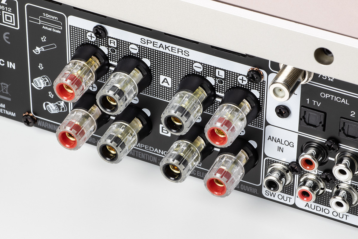 Marantz Melody X | M-CR612 Silver/Gold - amplituner stereo z odtwarzaczem CD