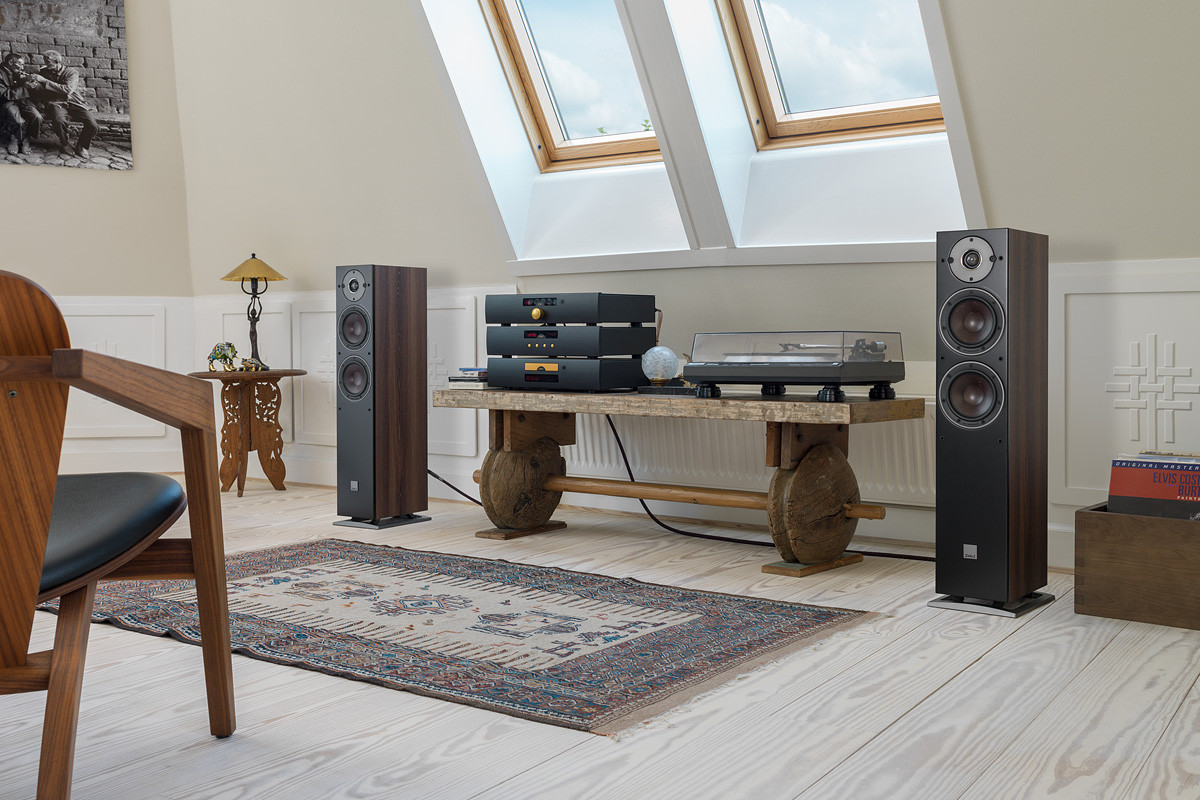 Dali Oberon 5 Light Oak - kolumny podłogowe