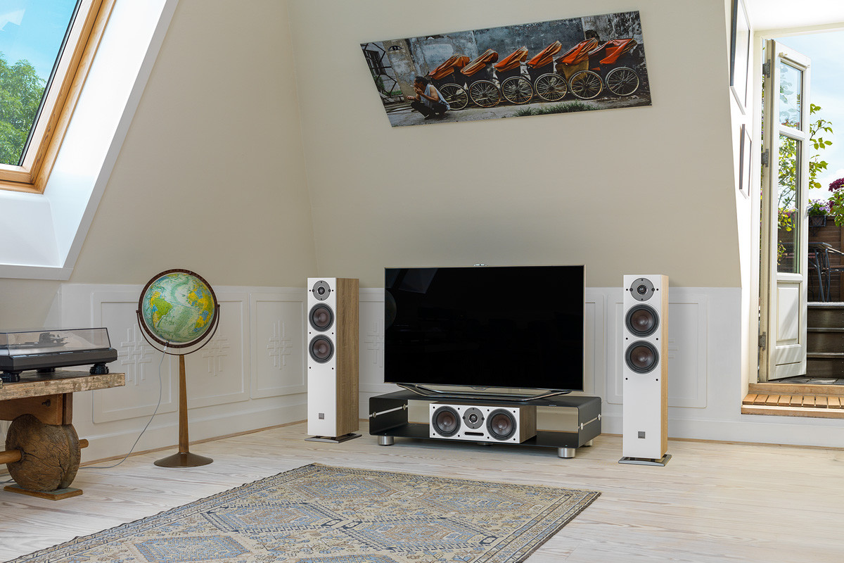 Dali Oberon 5 Light Oak - kolumny podłogowe