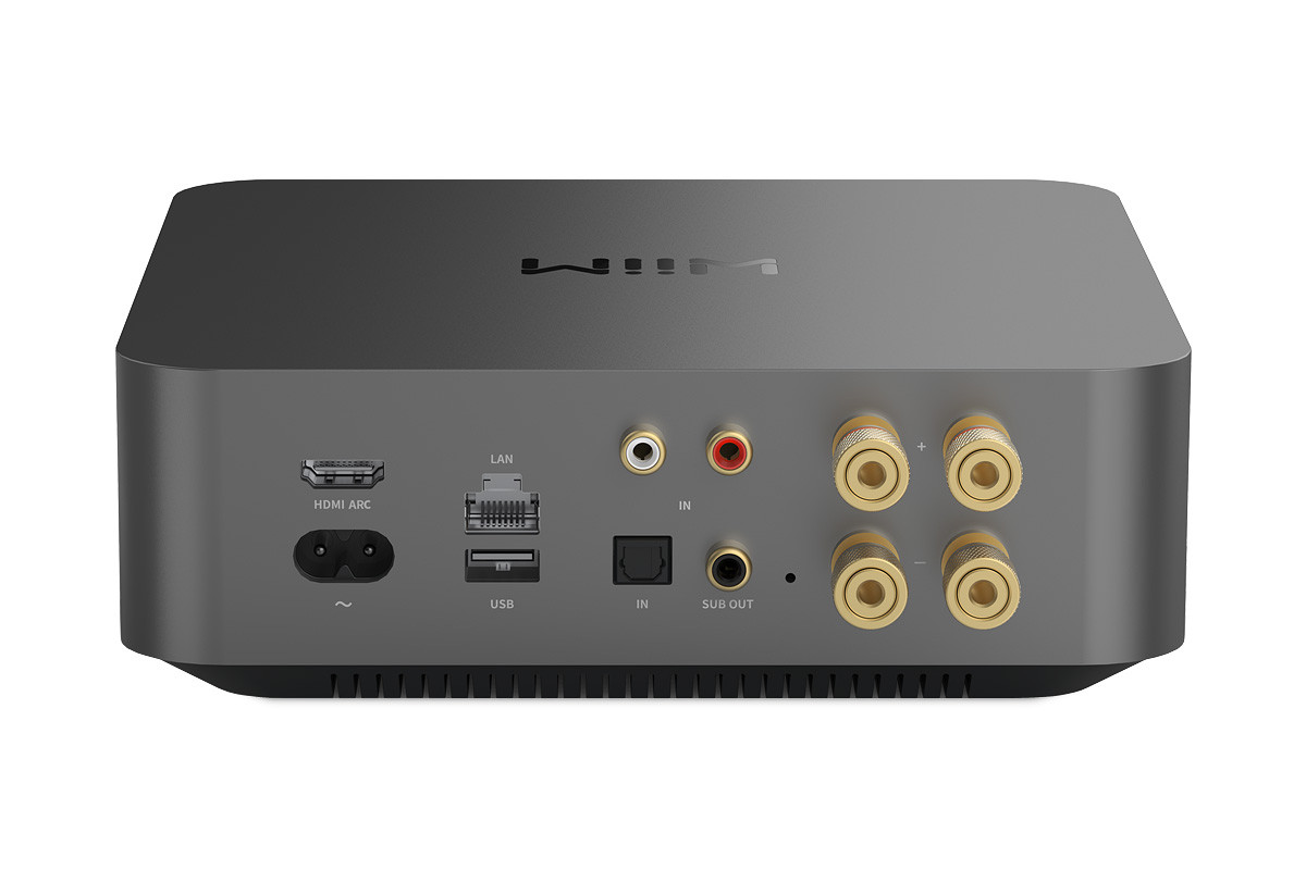 WiiM Amp Pro Dark Grey - system audio typu "all-in-one"