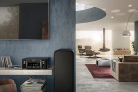 Marantz Melody | M-CR412 Silver/Gold - amplituner stereo z odtwarzaczem CD