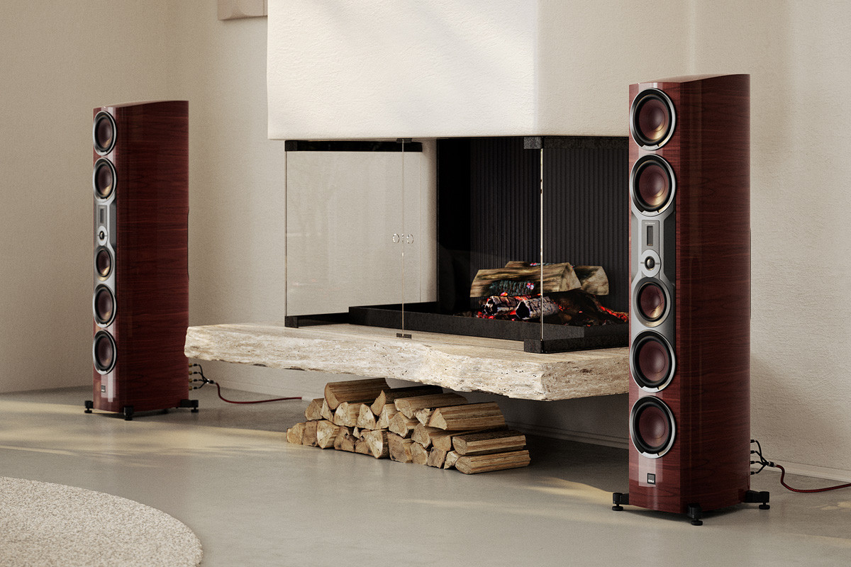 Dali Epikore 11 Walnut High Gloss Lacquer - kolumny podłogowe