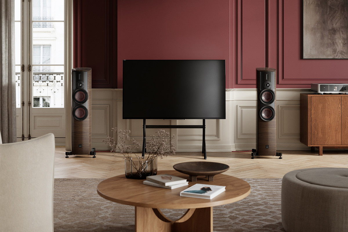 Dali Epikore 7 Maroon High Gloss Lacquer - kolumny podłogowe