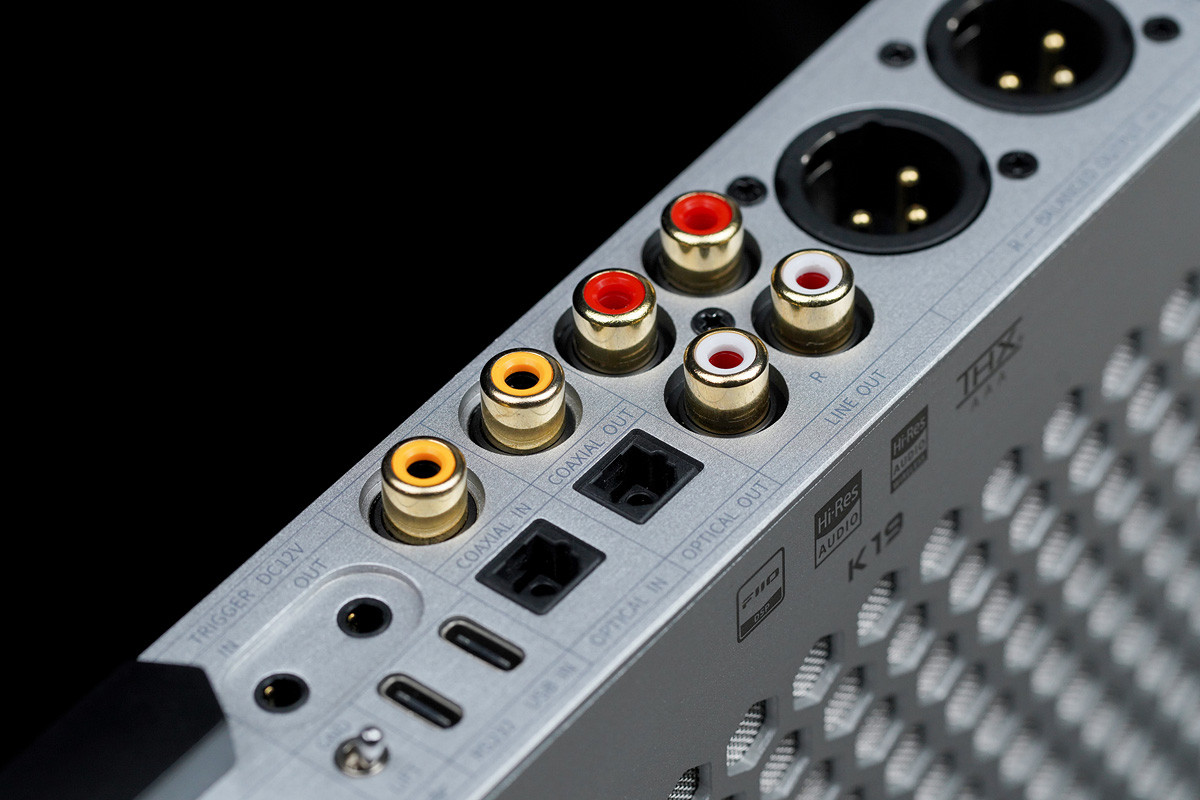 FiiO K19 Black - wzmacniacz słuchawkowy z przetwornikiem DAC USB