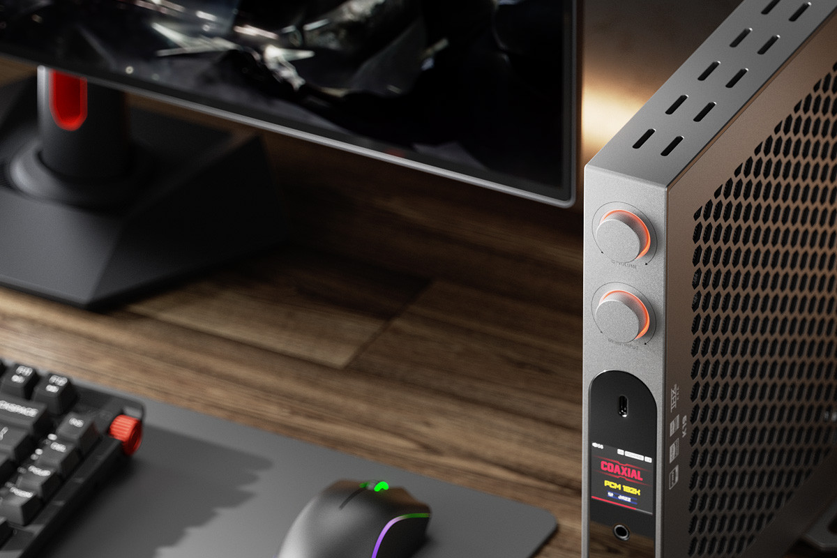 FiiO K19 Silver - wzmacniacz słuchawkowy z przetwornikiem DAC USB