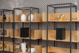 Indiana Line TESI 241 Light Walnut - kolumny podstawkowe