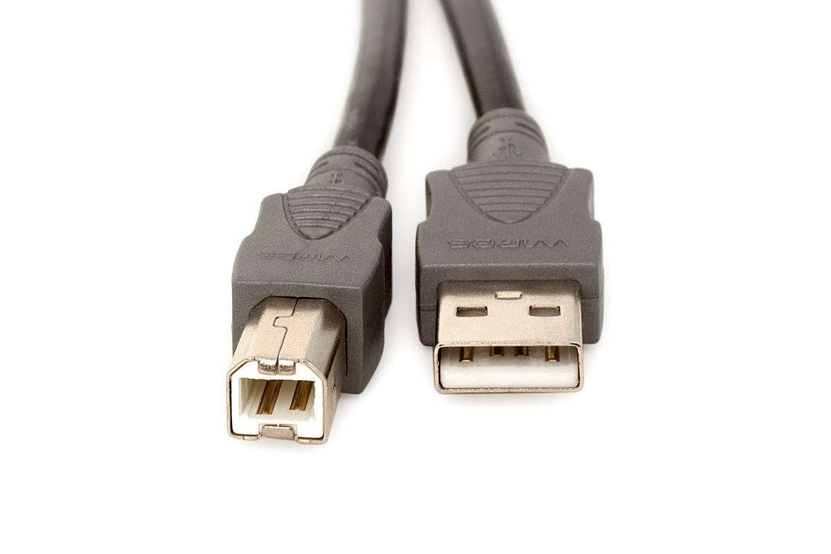 Techlink Wires 690642 - przewód USB 2.0 A/B o długości 2 m