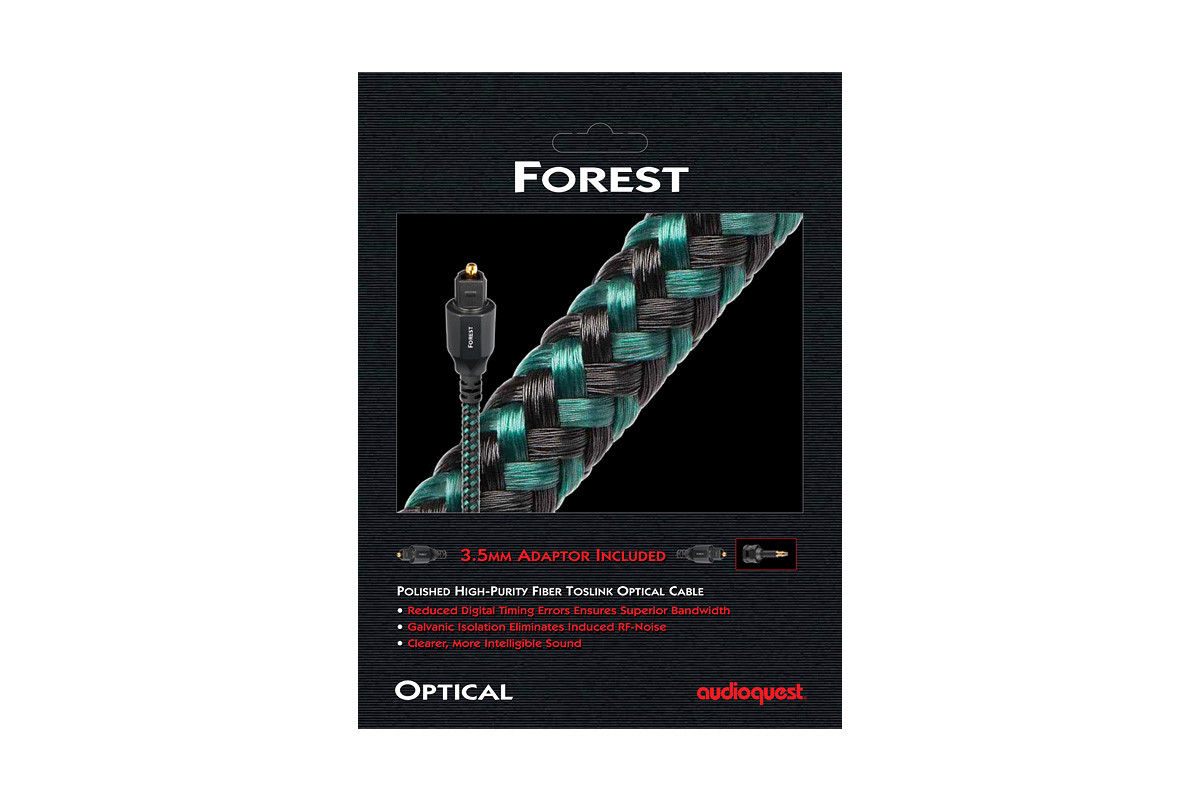 Audioquest Forest Optilink - przewód optyczny Toslink/Toslink o długości 1,5 m