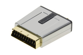 Profigold PROD730 - przejście wtyk Scart/3xRCA Component Video
