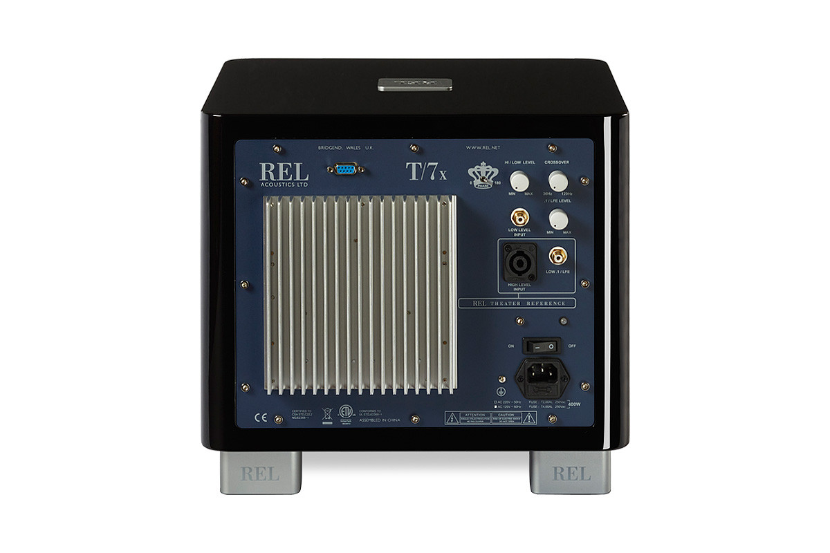 REL T/7x Black Piano - subwoofer aktywny