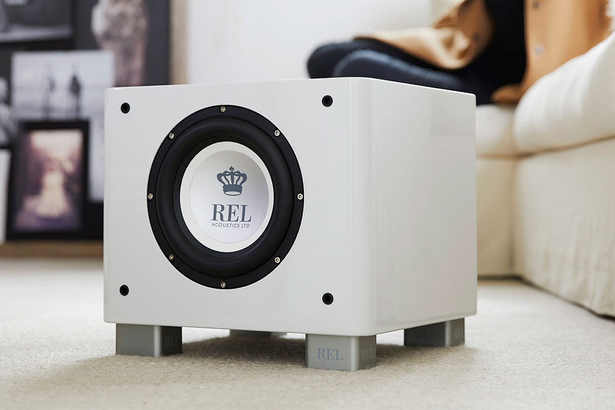 REL T/7x White Piano - subwoofer aktywny