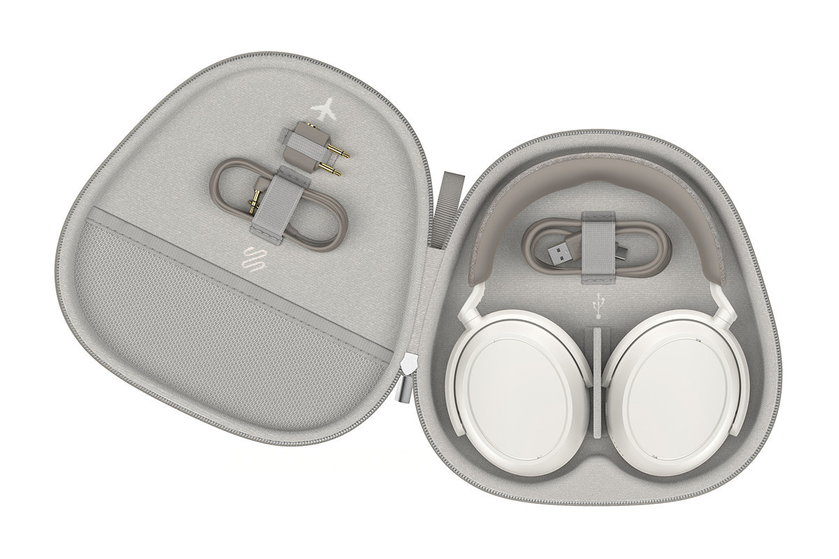 Sennheiser Momentum 4 Wireless | M4AEBT White - słuchawki bezprzewodowe Bluetooth