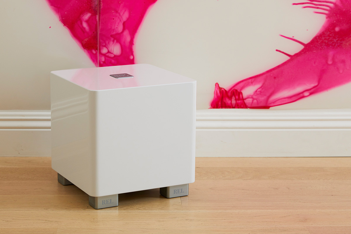 REL T/5x White Piano - subwoofer aktywny