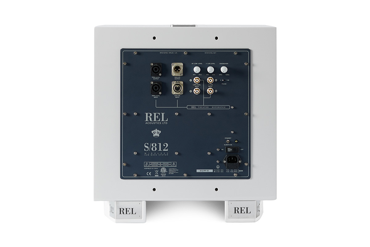 REL S/812 White Piano - subwoofer aktywny