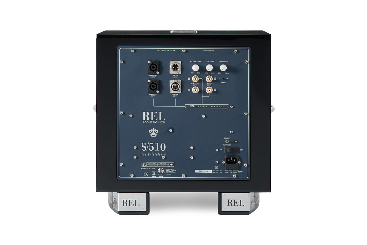 REL S/510 Black Piano - subwoofer aktywny
