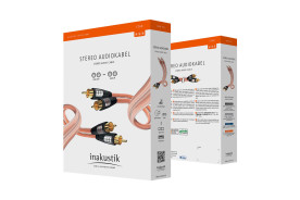 Inakustik Star Stereo - przewód 2xRCA/2xRCA | interkonekt stereo o długości 3 m