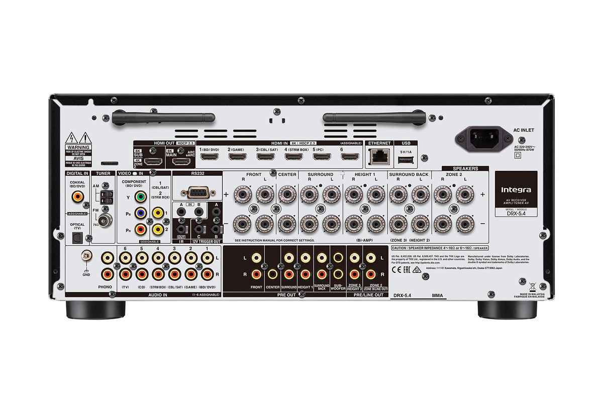 Integra DRX-5.4 - amplituner wielokanałowy