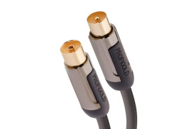 Profigold LED PROL8703 - przewód antenowy wtyk TV/gniazdo TV o długości 3 m