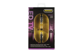 Profigold LED PROL8703 - przewód antenowy wtyk TV/gniazdo TV o długości 3 m