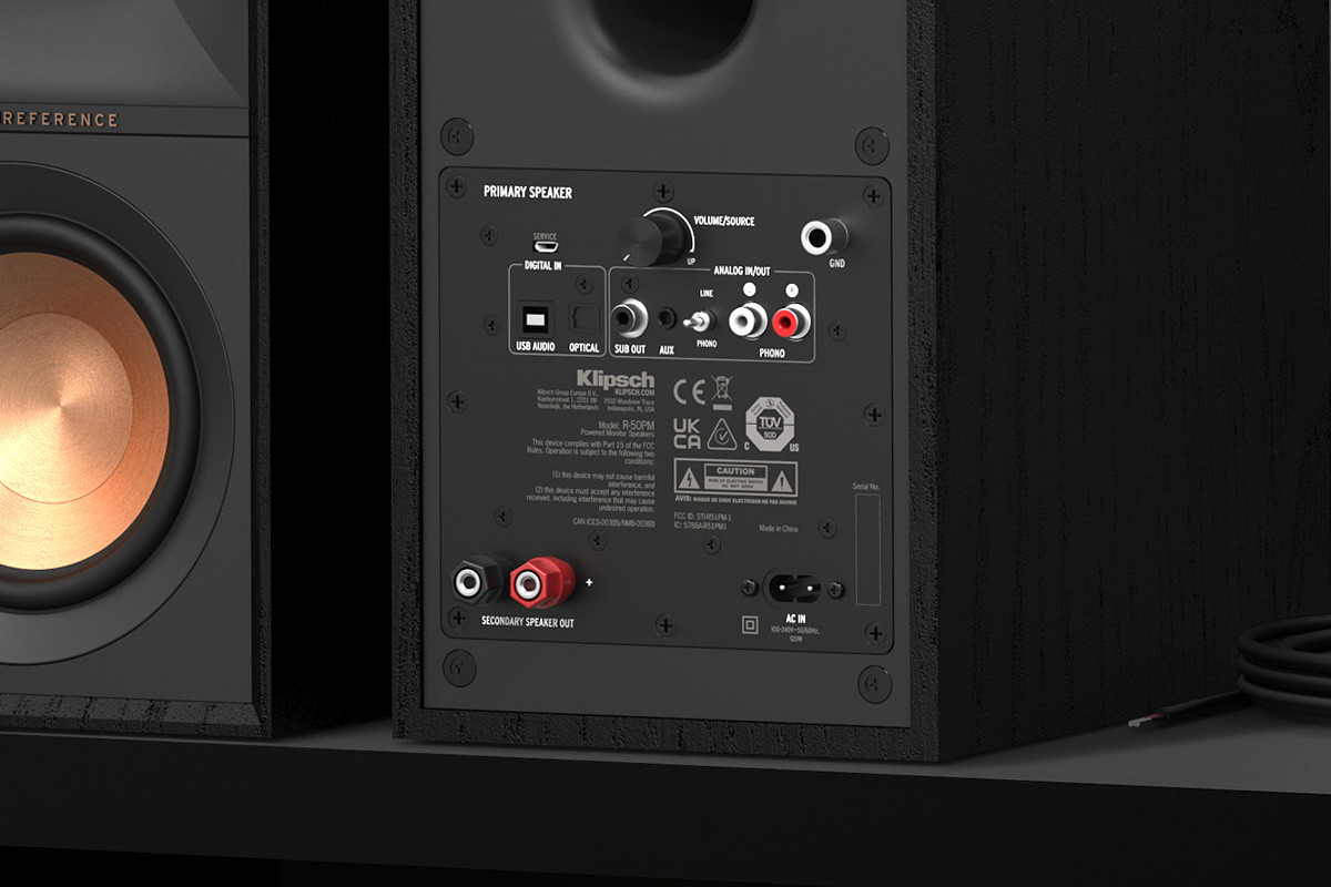 Klipsch Reference R-50PM - kolumny aktywne