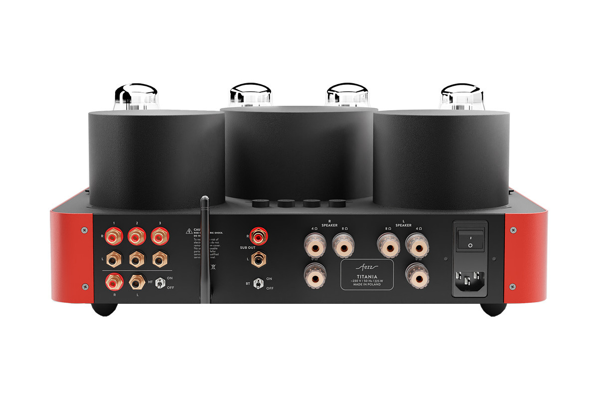 Fezz Titania EVO Burning Red - wzmacniacz lampowy