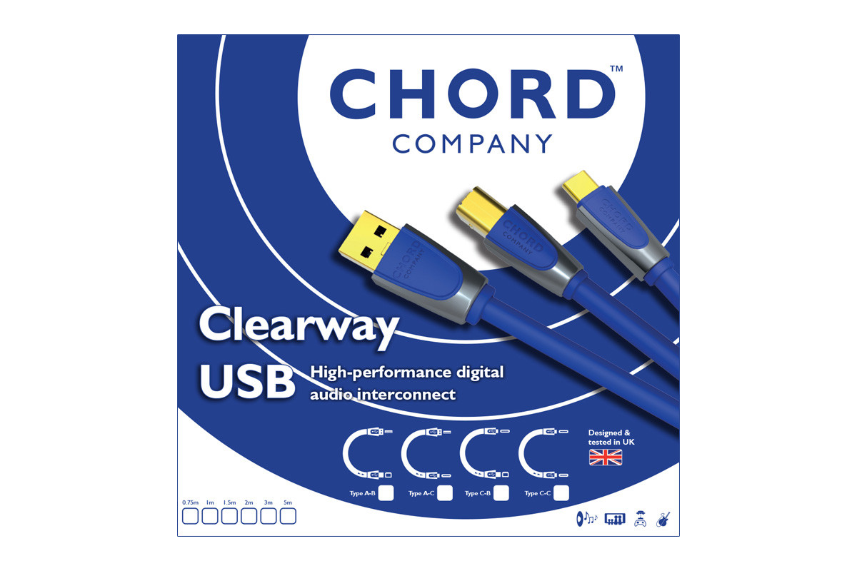 Chord Clearway USB C/C - przewód USB C/C o długości 0,5 m