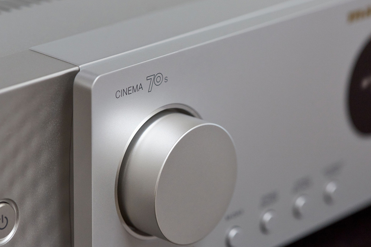 Marantz CINEMA 70s Silver/Gold - amplituner wielokanałowy