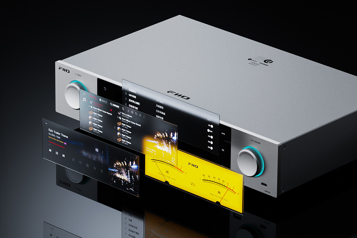 FiiO S15 Black - sieciowy odtwarzacz audio